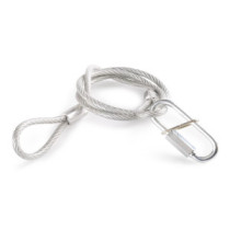 BeamZ SAF-65 karabineres biztonsági kábel 95 cm - 65 kg