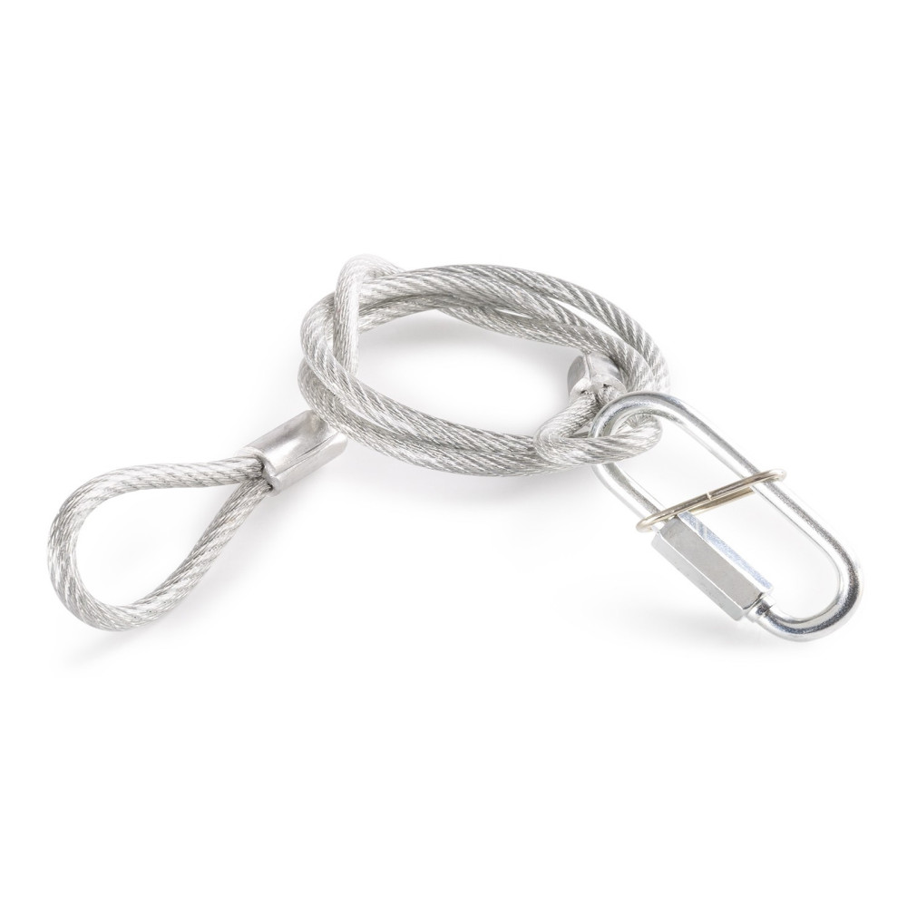 BeamZ SAF-65 karabineres biztonsági kábel 95 cm - 65 kg