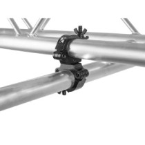 BeamZ BC50B-200D Dupla Bilincs,fekete, fénytartó (48 - 51 mm csőhöz) 200 kg