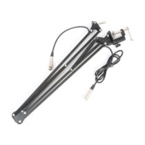 Vonyx TS05 asztali, karos mikrofonállvány, fekete