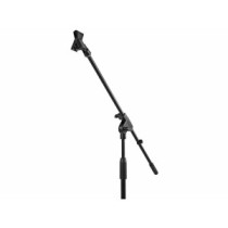 Vonyx MS-170B Mikrofon állvány fekete, gémes, összecsukható + kengyel
