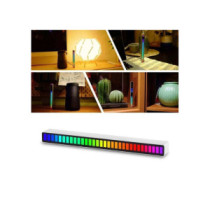 Thunder SDL-32M Hangmegjelenítő Equalizer fényeffekt - Prémium Fém ház (18 cm)