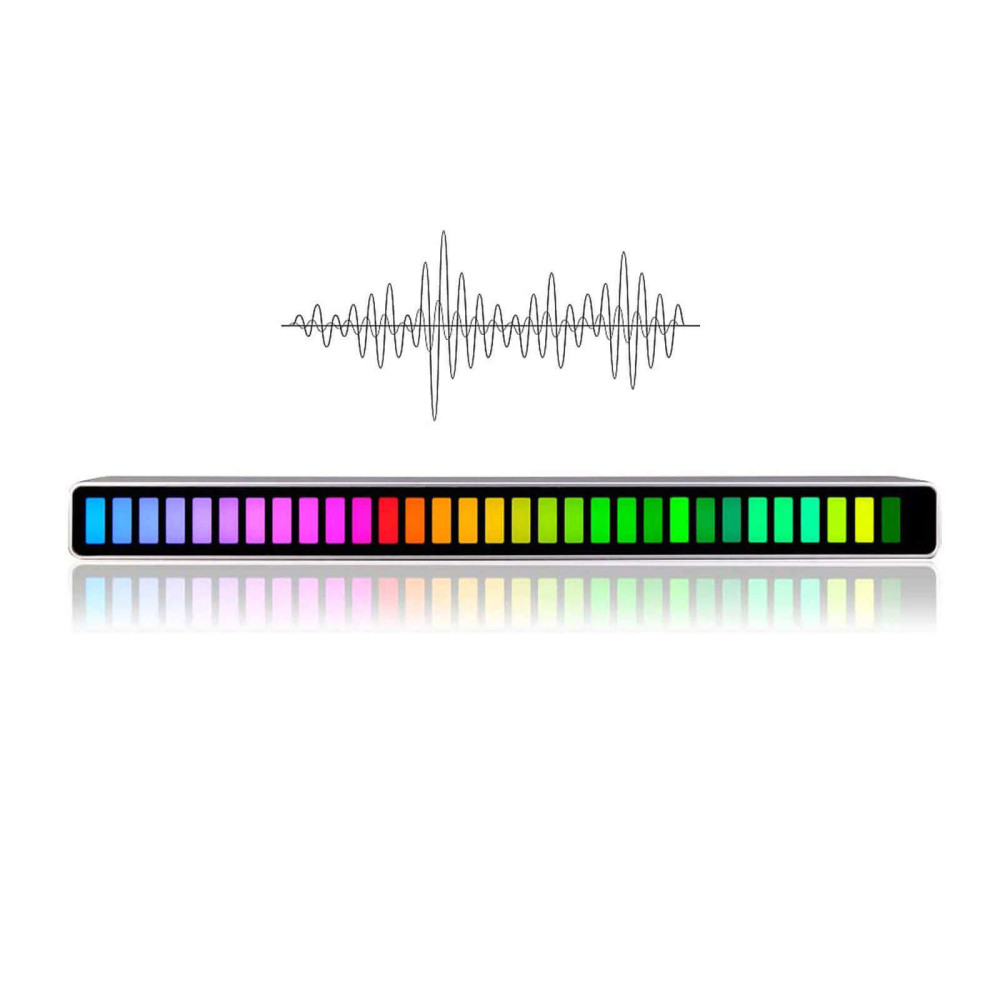 Thunder SDL-32M Hangmegjelenítő Equalizer fényeffekt - Prémium Fém ház (18 cm)