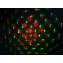 ReVoLuTioN FG-16 Multigobo, karácsonyi mintás lézer fényeffekt - RG (2 szín) hangvezérlés (160mW)