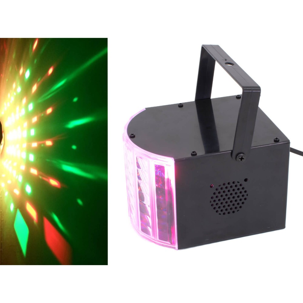 Thunder DB-210 Mini Derby RGBW LED fényeffekt (15W)