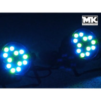 Thunder FTL18 FlatPAR RGB (18x1W) DMX LED reflektor, színező