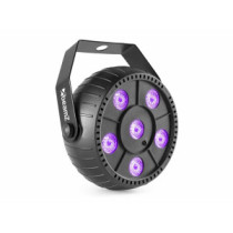 Fuzzix PLP14 akkumulátoros (6X 1W) UV party PAR lámpa