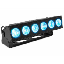 BeamZ BBB612 6x12W 6-in-1 RGBAW-UV LED lámpa, DMX