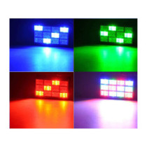 ReVoLuTioN ST-12BK RGB LED stroboszkóp + HANGVEZÉRLÉS