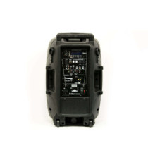 Thunder ACCU-12 (12") 600W akkumulátoros hordozható hangfal (2xMik + MP3 + Bluetooth + FM)