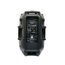 Thunder ACCU-15 (15") 800W akkumulátoros hordozható hangfal (2xMik + MP3 + Bluetooth + FM)