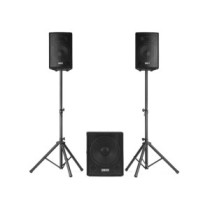 Vonyx VX1015BT 2.1 Aktív hangfal szett, 15", Bluetooth, Visszhang effekt