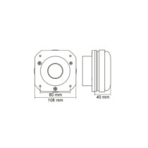 Thunder TD-108 Ring magassugárzó 150/300W (Átm   11 cm) 8 Ohm