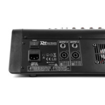 Power Dynamics PDM-M804A (2x200W) 8 csatornás zenekari keverőerősítő, Bluetooth + Effekt + REC