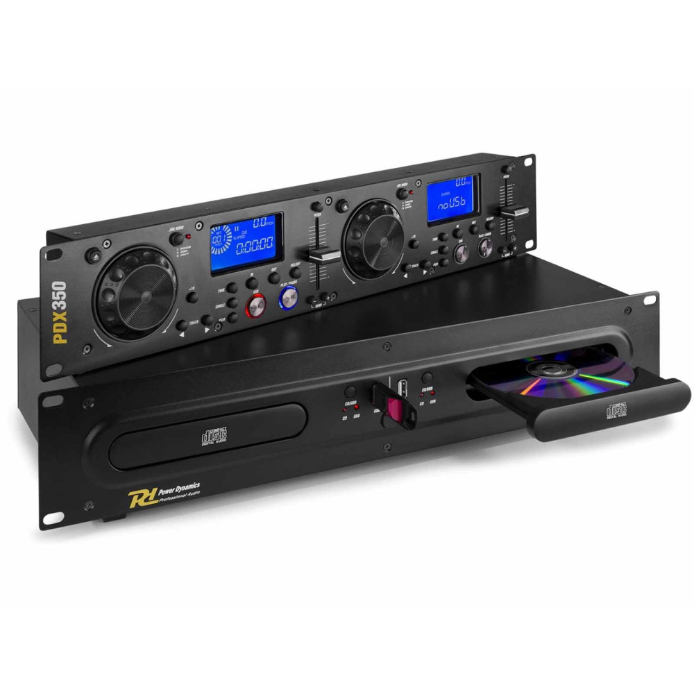 Power Dynamics PDX350 dupla CD/USB lejátszó