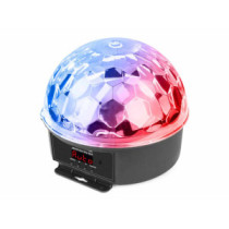 BeamZ JB90R mini star gömb fényeffekt, (9x1W) - 9 szín, DMX + Távirányító
