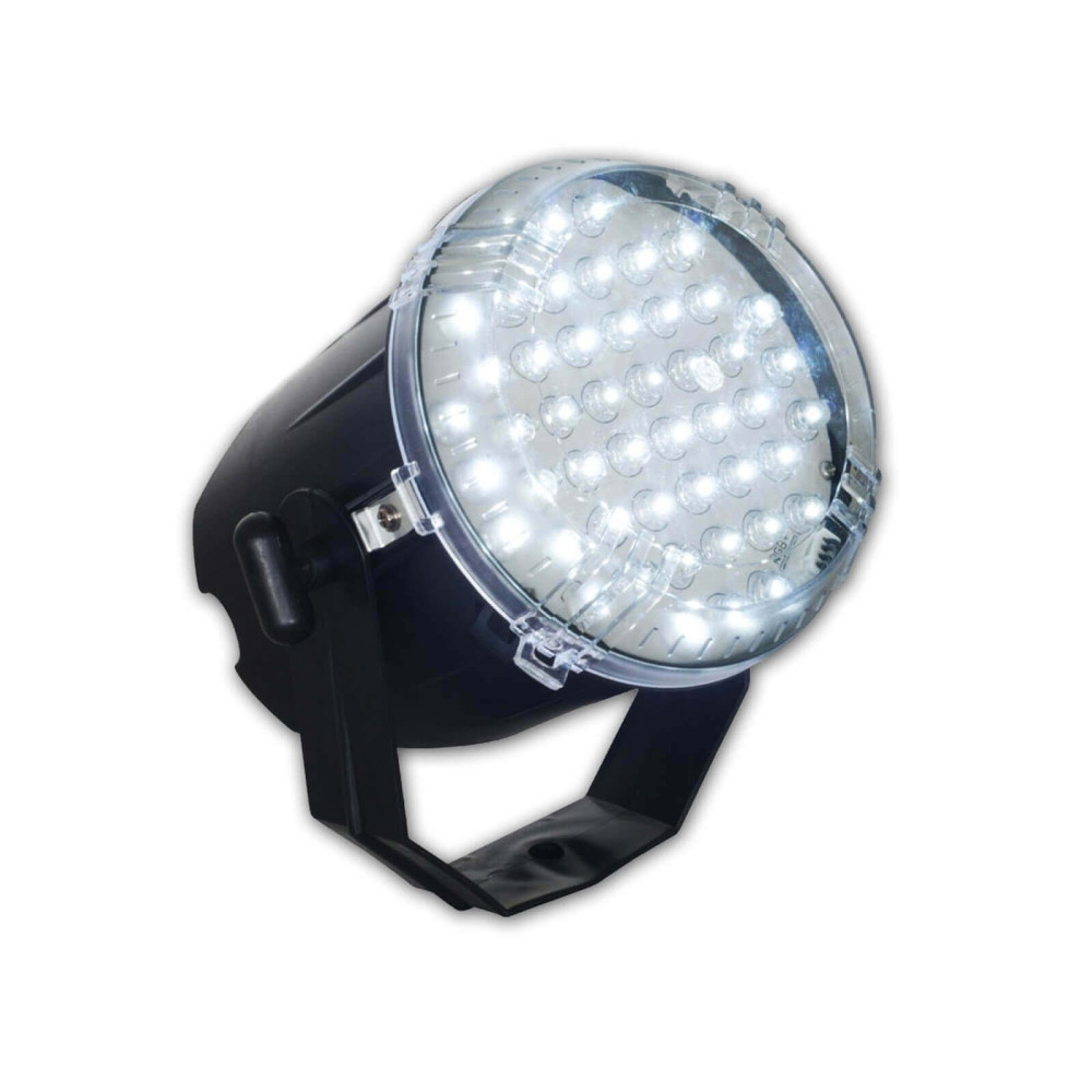 Beamz BSS-50 fehér LED stroboszkóp + HANGVEZÉRLÉS (48x LED)