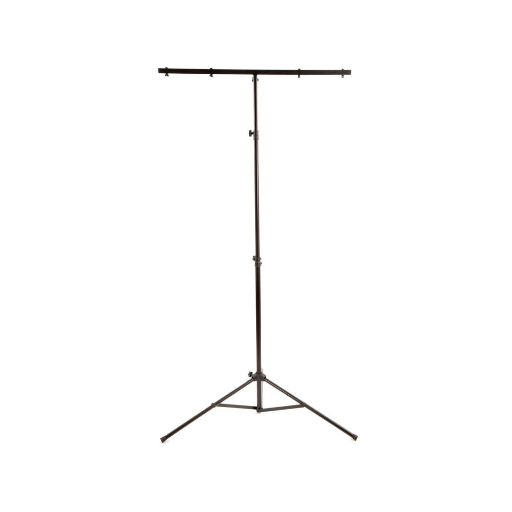 BeamZ LS25T T fényállvány, (25 mm) 25 kg teherbírás, acél, 2,5 m Fekete