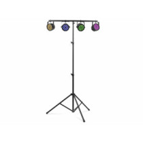 BeamZ LS25T T fényállvány, (25 mm) 25 kg teherbírás, acél, 2,6 m Fekete