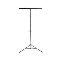 BeamZ LS25T T fényállvány, (25 mm) 25 kg teherbírás, acél, 2,5 m Fekete