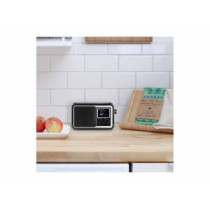 Audizio Anzio akkumulátoros FM rádió 15W (Bluetooth) - fekete
