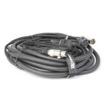 PD Connex CX02-10m AUDIO Jel&Táp Kombikábel (XLR + Schuko + IEC)