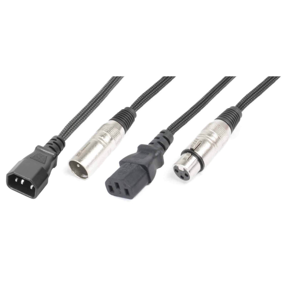 PD Connex CX09-10 IEC M - XLR Mama / IEC F - XLR papa, 10 m