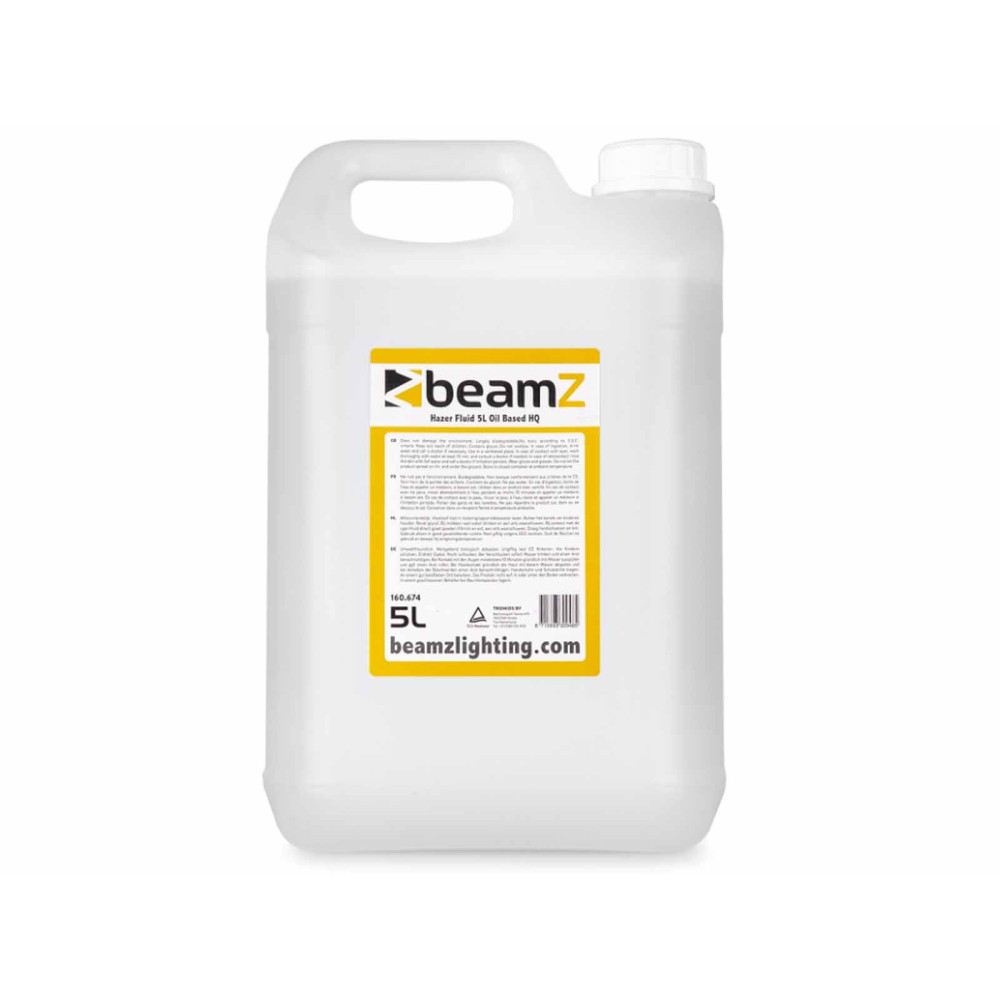 BeamZ FHF5Q Hazerfluid, Ködfolyadék, olaj bázisú, HQ-magas sűrűség (5 liter)
