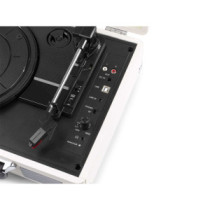 Fenton RP115D Kofferes bakelit lemezjátszó, beépített hangszóróval (Bluetooth) - Elefántcsontfehér
