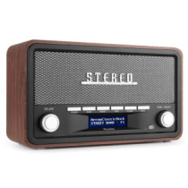 Audizio Foggia Retro rádió FM, Bluetooth - szürke