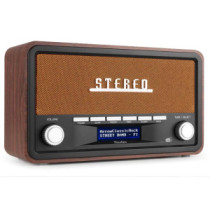 Audizio Foggia Retro rádió FM, DAB+, Bluetooth (Réz)