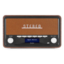 Audizio Foggia Retro rádió FM, DAB+, Bluetooth (Réz)