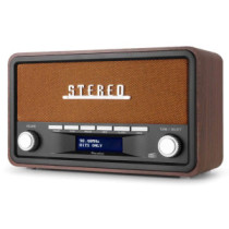 Audizio Foggia Retro rádió FM, DAB+, Bluetooth (Réz)