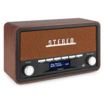 Audizio Foggia Retro rádió FM, DAB+, Bluetooth (Réz)