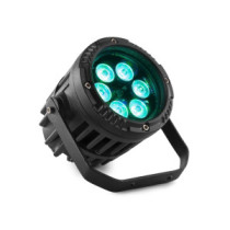 BeamZ BWA63 Alumínium házas vízálló (IP65) PAR lámpa (6x3W) Multicolor LED