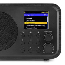 Audizio Venice akkumulátoros internet rádió 30W (WiFi + Bluetooth) - Fekete