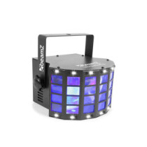 BeamZ Butterfly (3x3W) RGB 24 optikás LED derby fényeffekt + Stroboszkóp