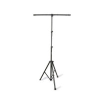 BeamZ LS30T T fényállvány, (38 mm) 25 kg teherbírás, acél, 3,5 m Fekete