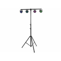 BeamZ LS30T T fényállvány, (38 mm) 25 kg teherbírás, acél, 3,5 m Fekete