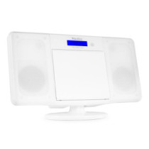 Audizio Nimes Sztereó Hifi rendszer (USB, CD lejátszó) fehér