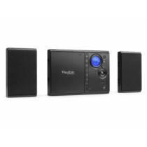 Audizio REIMS kompakt sztereó rendszer CD, FM, Bluetooth (fekete)