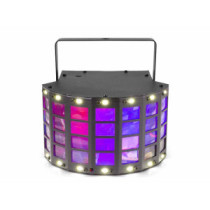 BeamZ DerbyStrobe 4x3W RGBW LED DMX fényeffekt