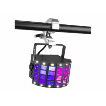 BeamZ DerbyStrobe 4x3W RGBW LED DMX fényeffekt