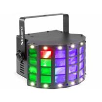 BeamZ DerbyStrobe 4x3W RGBW LED DMX fényeffekt