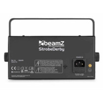 BeamZ StrobeDerby 2-in-1 party effekt, 6x4W RGBAWP LED, 4x2W Fehér led