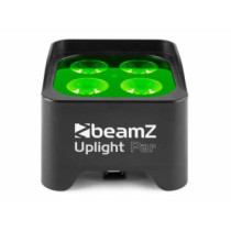 BeamZ BBP90 RGB-UV (4x4W) LED DMX akkumulátoros reflektor + IR távirányító