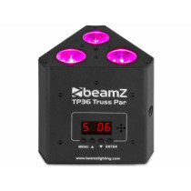 BeamZ TP36 TRUSS PAR, 3x4" 4-in-1 KED, RGB-UV, DMX