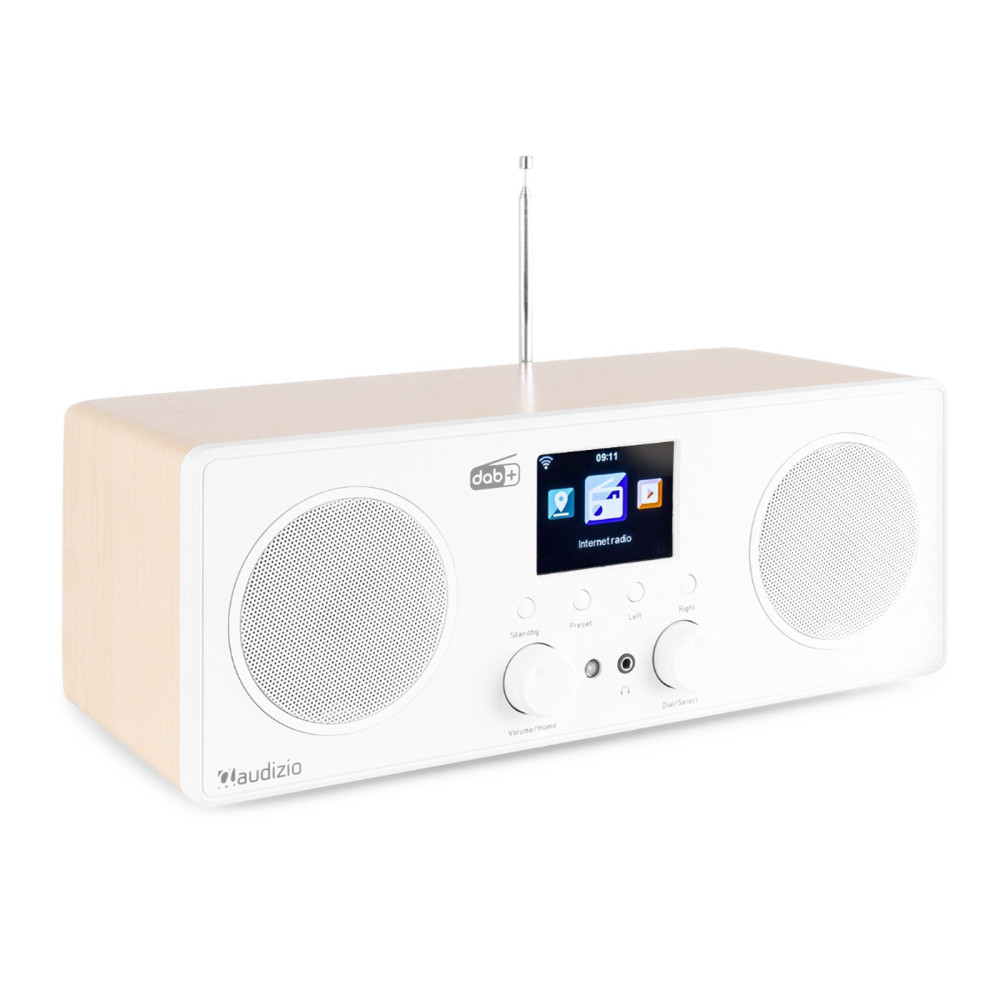 Audizio Bari internet rádió, 50W (WiFi + Bluetooth + Spotify) - Fehér