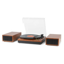 Fenton RP165C Bakelit lemezjátszó szett + 2 db hangfal, Bluetooth (Cseresznye)