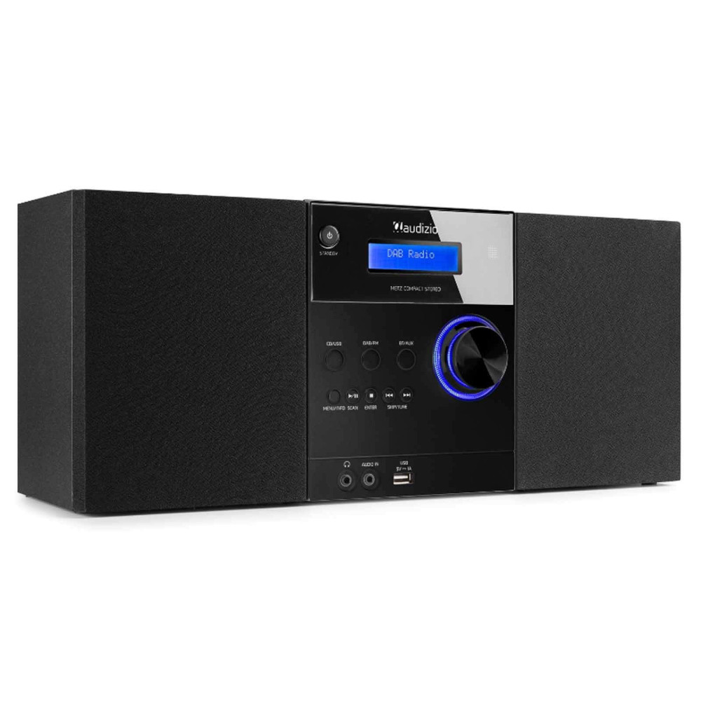 Audizio METZ Micro HiFi rendszer, FM, CD, Bluetooth